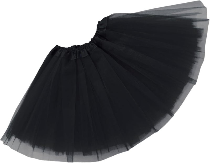 WINROLA Girls Tutu Skirt 3 Layered Tulle Tutu Skirts for 0-8 Year, Birthday Dance Kids Halloween Costume Cosplay Party Supplies - Image 5